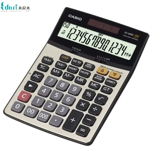 قیمت ماشین حساب کاسیو مدل DJ-240D