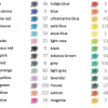 ماژیک رنگ آمیزی 48 رنگ استدلر مدل Triplus Brilliant Colours