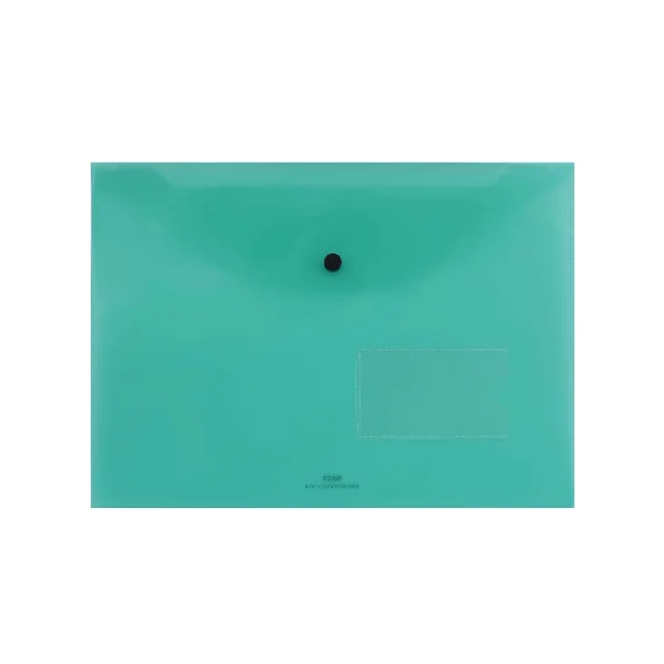 قیمت پوشه دکمه دار پاپکو کد A4-116BT سایز A4