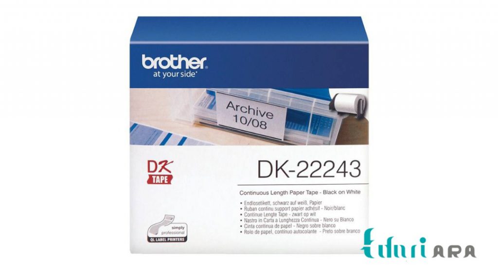برچسب پرینتر لیبل زن برادر مدل DK-22243