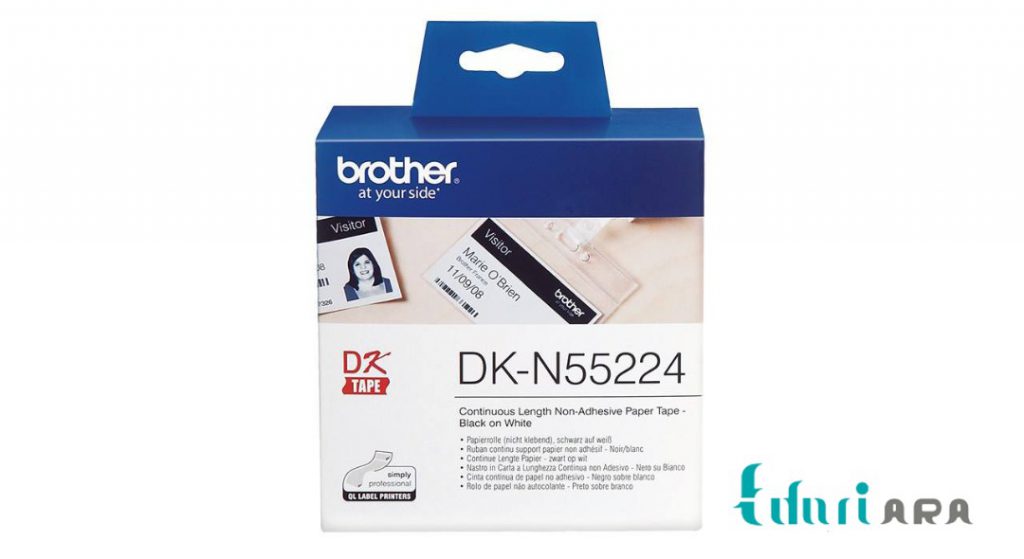 برچسب پرینتر لیبل زن برادر مدل DK-N55224