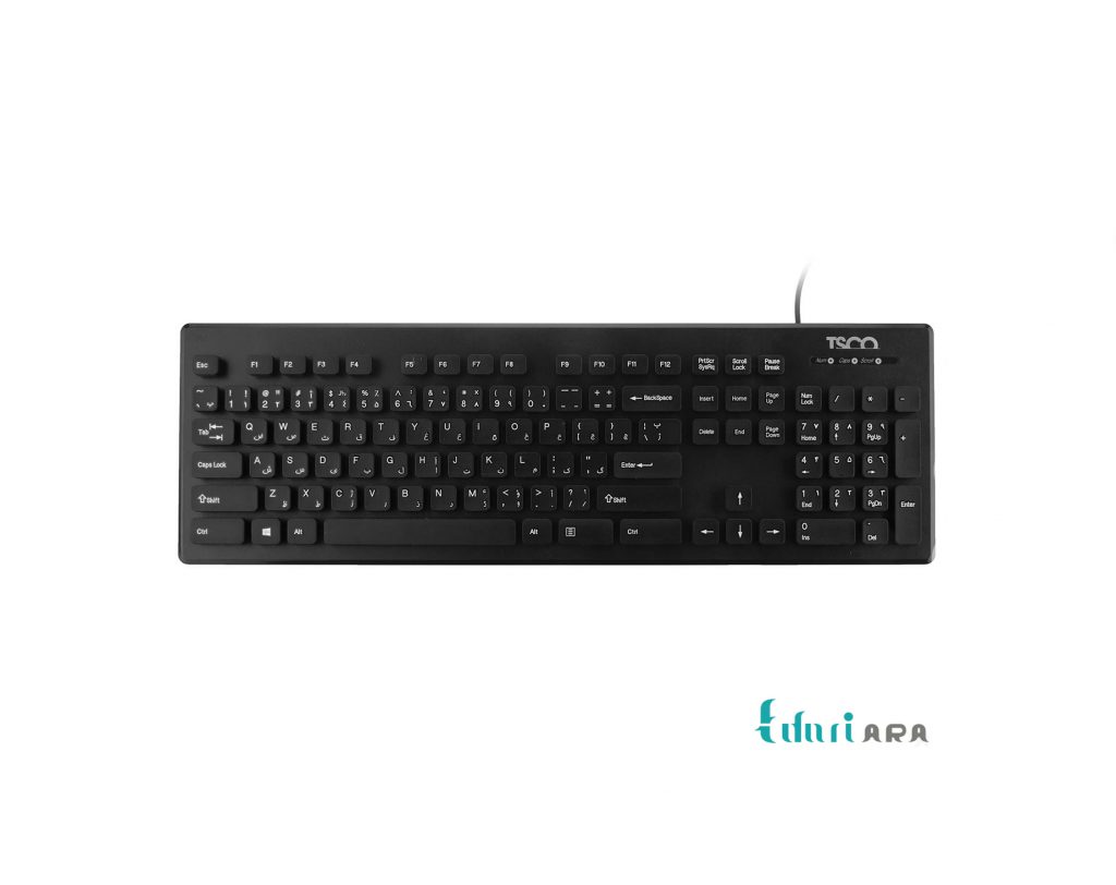 کیبورد تسکو مدل TK8022 با حروف فارسی