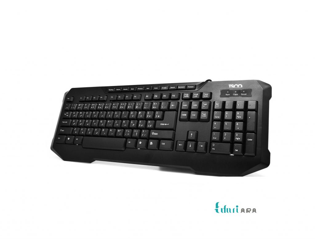 کیبورد تسکو مدل TK 8026 با حروف فارسی