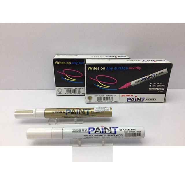 خرید ماژیک چندمنظوره زبرا مدل Paint - نقره ای