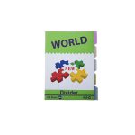 دیوایدر 5 رنگ بسته 100 عددی WORLD