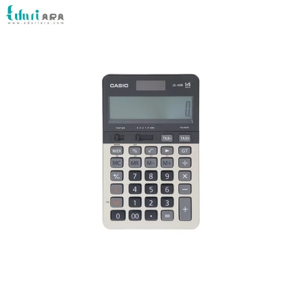 قیمت ماشین حساب کاسیو مدل JS-40B اداری آرا