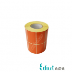 برچسب نارنجی پرینتر لیبل زن کد 006