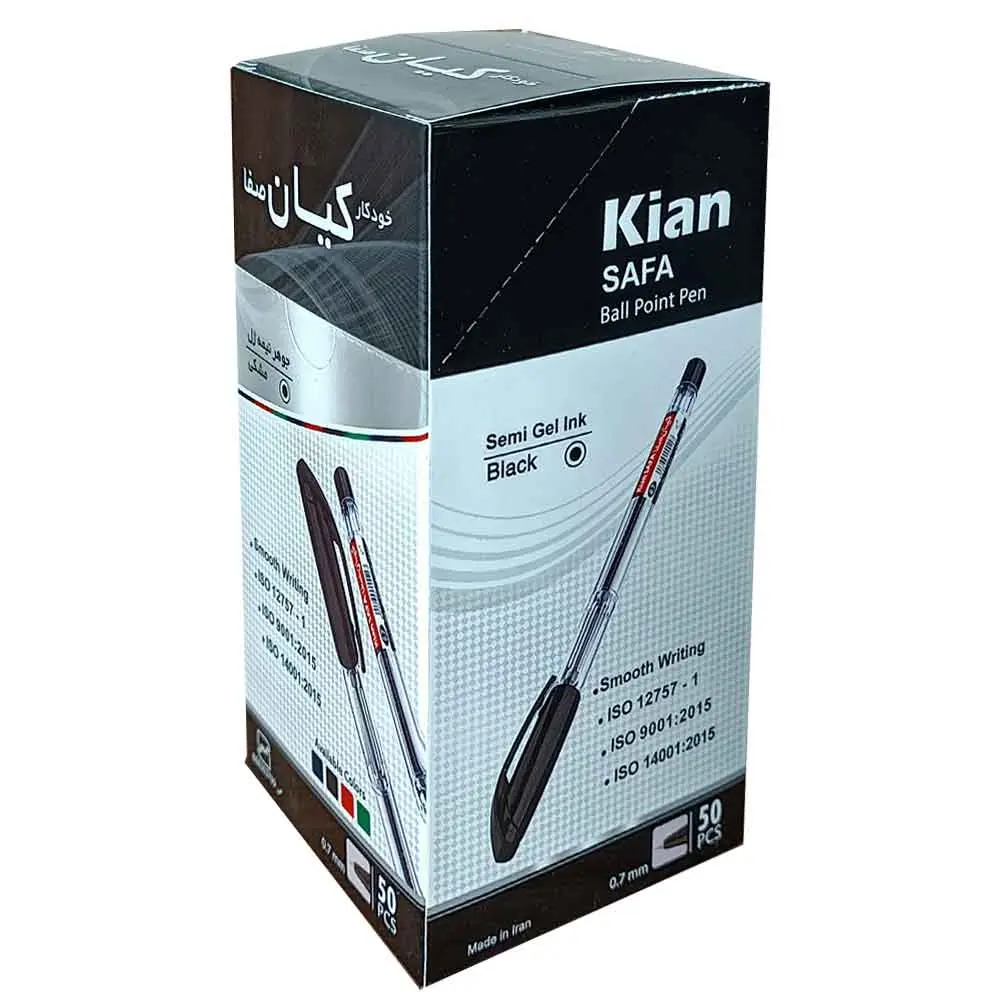 خودکار کیان نوک 0.7 میل بسته 50 عددی