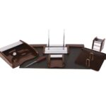 ست مدیریتی رومیزی چوبی 8 تکه کد 0015