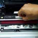 آموزش تعویض کارتریج پرینتر لیزری رنگی HP CP1025