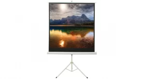 پرده نمایش پایه دار اسکوپ دستی سایز 250x250 سانتی متر
