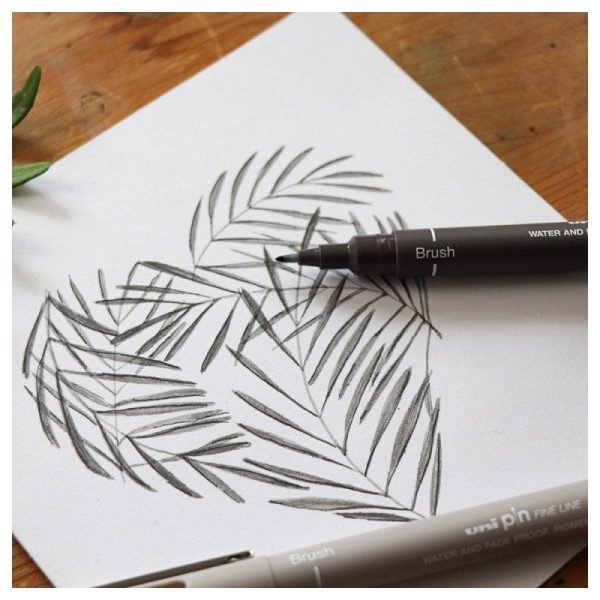 روان نویس یونی بال مدل brush