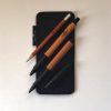 ست خودکار و روان نویس فابر کاستل مدل DESIGN CEDARWOOD به همراه کاور چرم