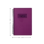 دفتر زبان 100 برگ پاپکو مدل NB-643BC کد HT01