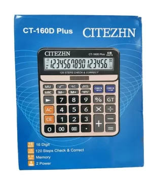 ماشین حساب مدل CT-160D PLUS کد 1200