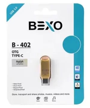 فلش مموری بکسو مدل B-402 USB 3.0 ظرفیت 32 گیگابایت