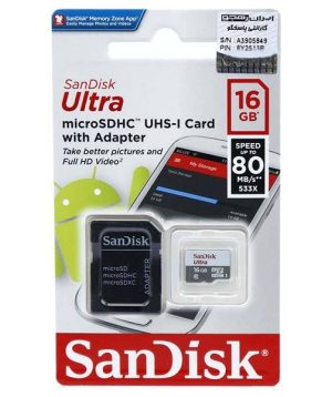 کارت حافظه 16 گیگ ultra SanDisk