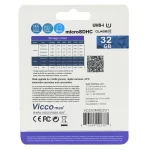 کارت حافظه میکرو ۳۲ گیگ ویکومن Vicco Man Extra U1 80MB/s با خشاب