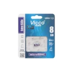 کارت حافظه میکرو 8 گیگ ویکومن Vicco Man Extra 533X U1 80MBps بدون خشاب