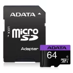 کارت حافظه UHS-I ای دیتا از نوع microSDHC/SDXC کلاس 10
