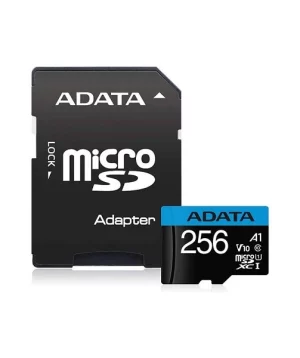 کارت حافظه ای‌دیتا 256 گیگ ADATA Premier 100MB/s همراه با خشاب
