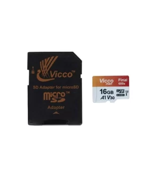 کارت حافظه میکرو 16 گیگ ویکومن Vicco man Final 600x U3 90MB/s