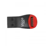 کارت حافظه میکرو ۶۴ گیگ ویکومن Vicco Man Final 600x Plus U3 90MB/s + رم ریدر