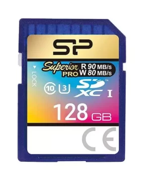 کارت حافظه SDHC سیلیکون پاور 128 گیگ silicon power Superior Pro