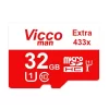 کارت حافظه میکرو ۳۲ گیگ ویکومن Vicco Man Extera 433X 65MB/s
