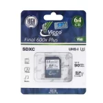 کارت حافظه اس دی 64 گیگ ویکومن Vicco Man Final 600x Plus U3 90MB/s