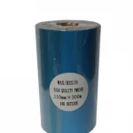 ریبون وکس رزین آبی Ribbon Wax Resin Blue 110×300