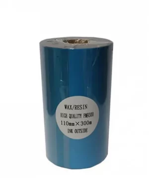 ریبون وکس رزین آبی Ribbon Wax Resin Blue 110×300