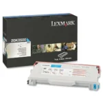 کارتریج لکسمارک 20K0500 آبی Lexmark 20K0500 Cyan Toner