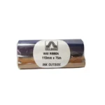 ریبون پرینتر لیبل زن نیک براز مدل WAX 110mm x 75m بسته 2 عددی