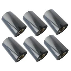 ریبون پرینتر لیبل زن مدل Wax 60mm x 300m بسته 6 عددی
