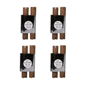 ریبون پرینتر لیبل زن مدل itp Wax 60mm x 75m بسته 4 عددی