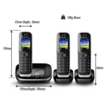 تلفن پاناسونیک مدل kx-tgj کد 7974 مجموعه 3 عددی
