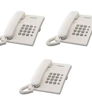 تلفن پاناسونیک مدل KX-TS500MX بسته 3 عددی