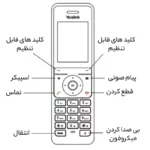تلفن تحت شبکه یالینک مدل W76P