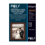 کاغذ عکس فوق براق Wolf RC-13X18