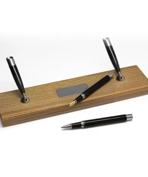 ست جاقلمی رومیزی به همراه خودنویس و روان نویس یوروپن مدل PEN DESK SET