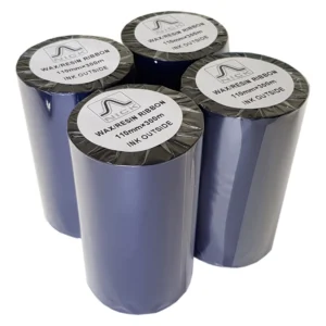 ریبون لیبل زن نیک براز مدل WAX/RESIN 110mm x 300m بسته 4 عددی