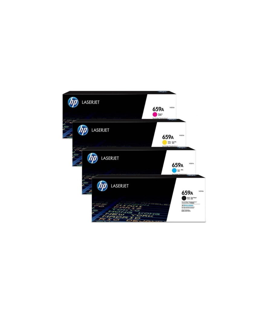 ست کارتریج لیزری رنگی اچ پی hp 659A