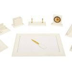 خرید ست رومیزی مدیریتی چوبی 9 پارچه قائم کد 509 اداری آرا