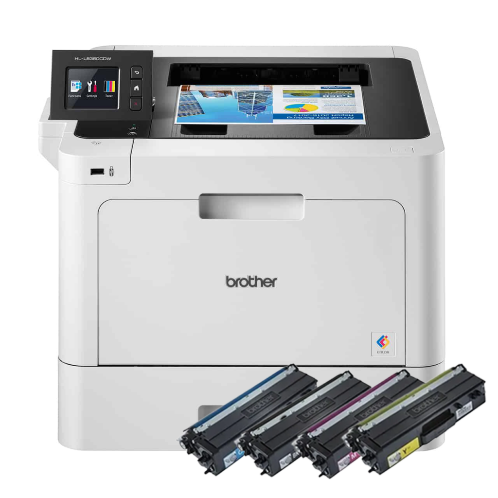 کارتریج پرینتر لیزری رنگی برادر مدل HL-L8360CDW سری کامل