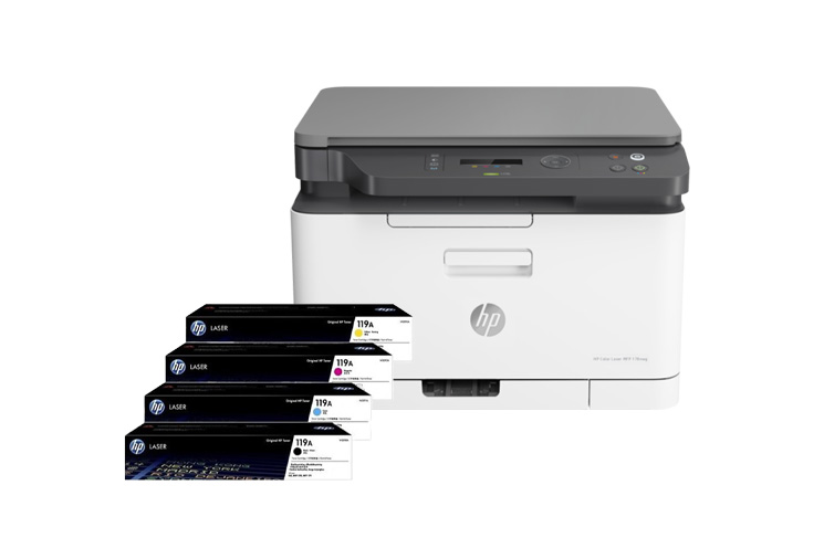 کارتریج پرینتر لیزری رنگی اچ پی مدل HP 179fwg سری کامل