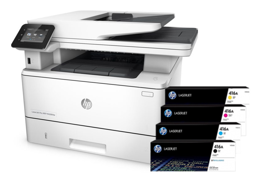 کارتریج لیزری رنگی اچ پی مدل LaserJet Pro M479fdw سری کامل