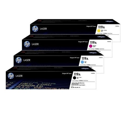 کارتریج لیزری رنگی اچ پی مدل HP 119A سری کامل