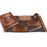 قیمت ست مدیریتی رومیزی چوبی 8 تکه کد 175