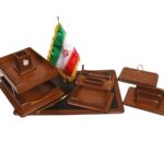 قیمت ست مدیریتی رومیزی چوبی 9 تکه کد 185